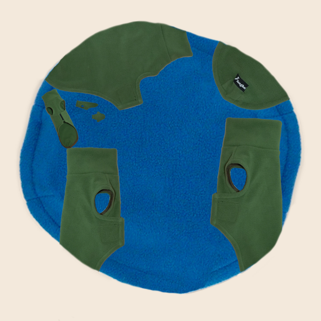 Earth made from Longboi fleece sweaters