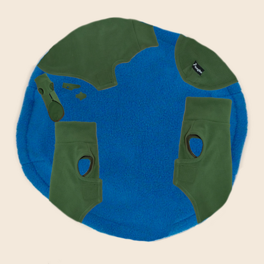 Earth made from Longboi fleece sweaters