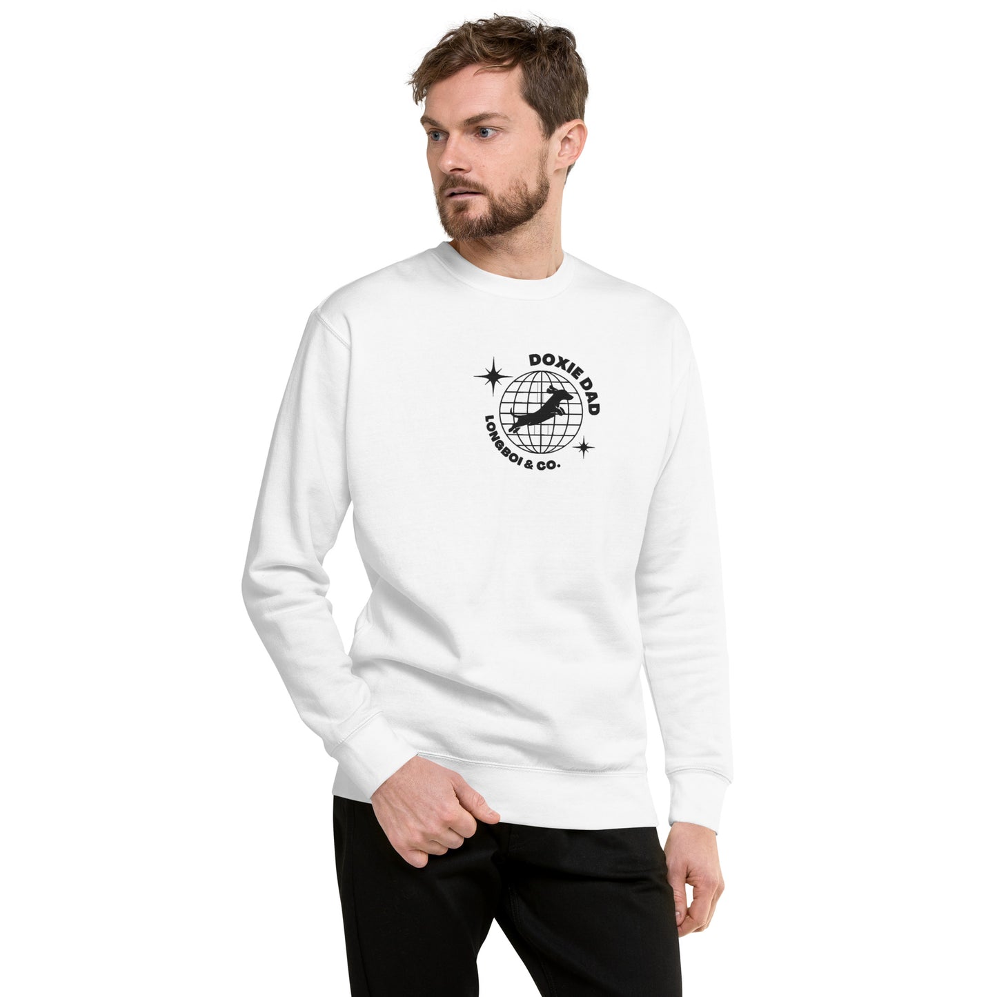 Global Doxie Dad Embroidered Pullover