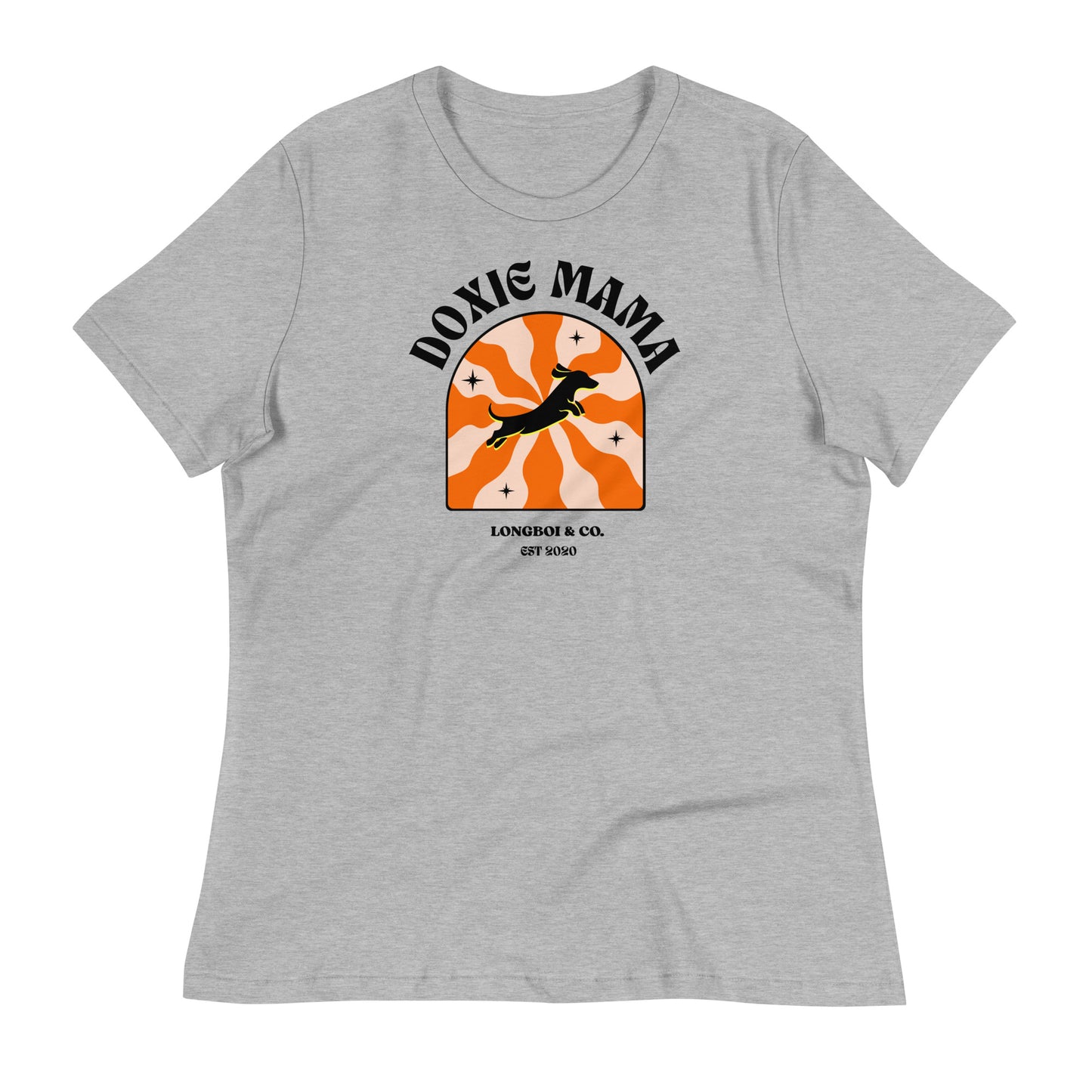 Wavy Doxie Mama Relaxed Fit Tee