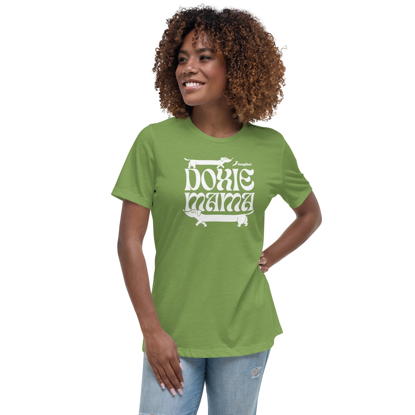 Groovy Doxie mama Relaxed T-Shirt