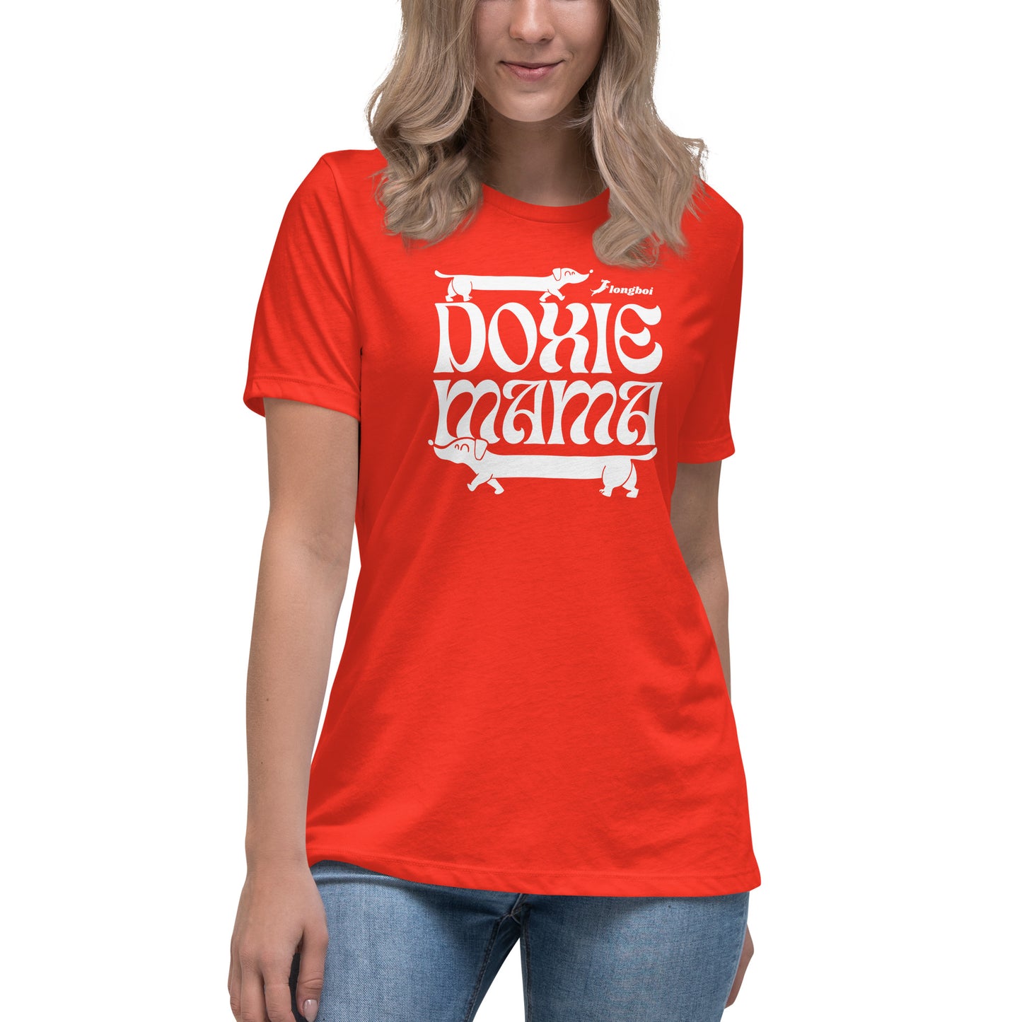 Groovy Doxie mama Relaxed T-Shirt