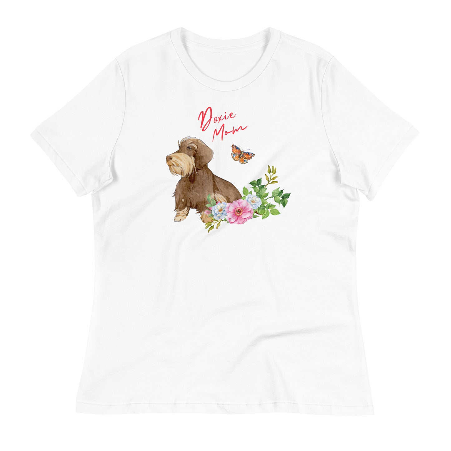 Doxie Mom Water Color (Wire Haired Dachshund)