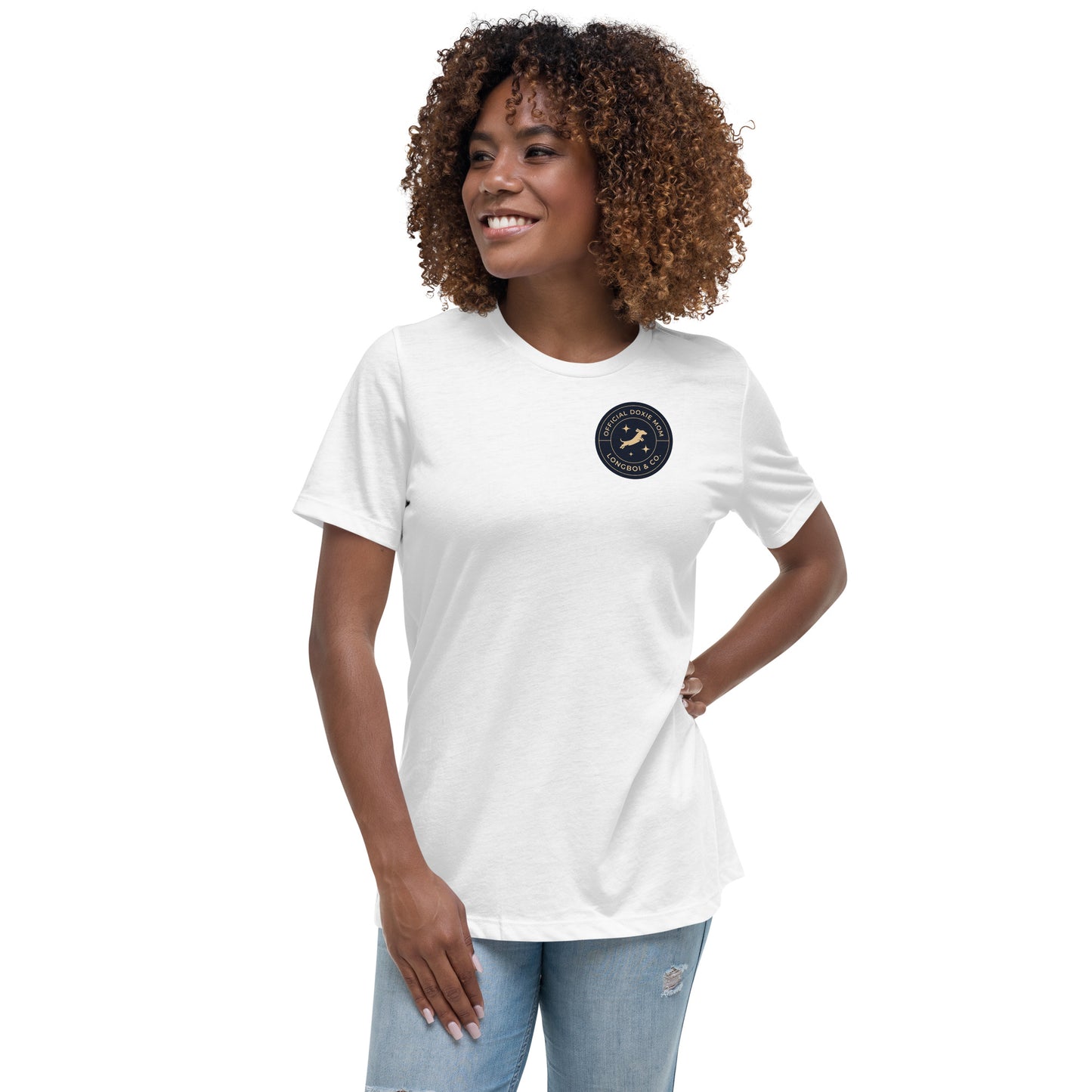 Official Doxie Mom Women's Relaxed T-Shirt