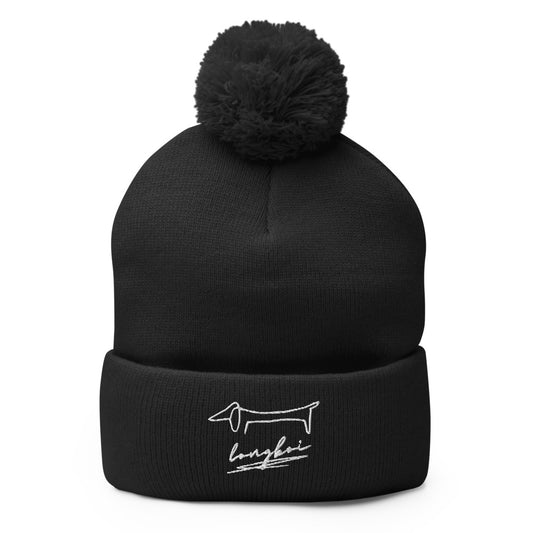 Picasso Pom-pom Beanie