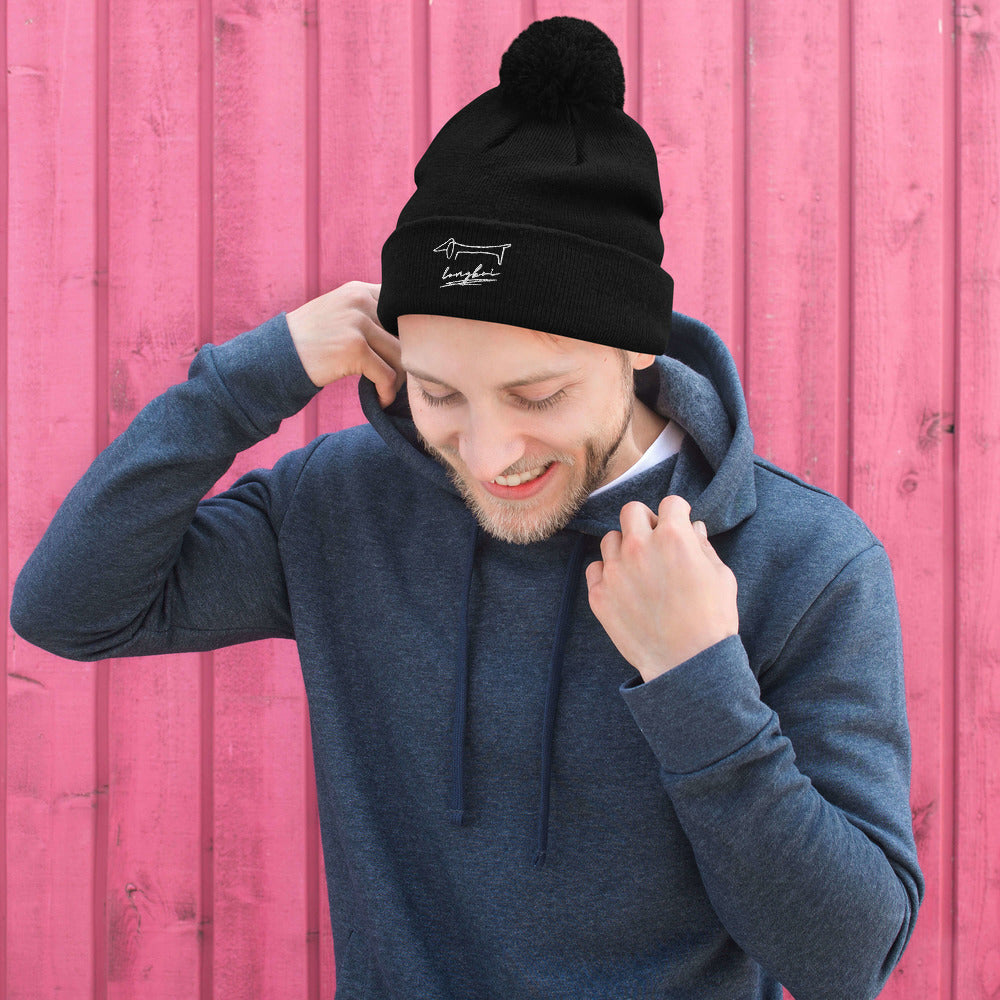 Picasso Pom-pom Beanie