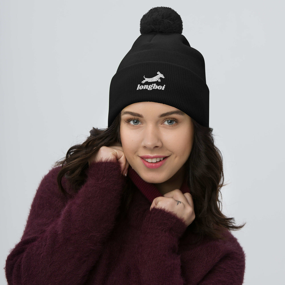 Longboi™ Pom-Pom Beanie