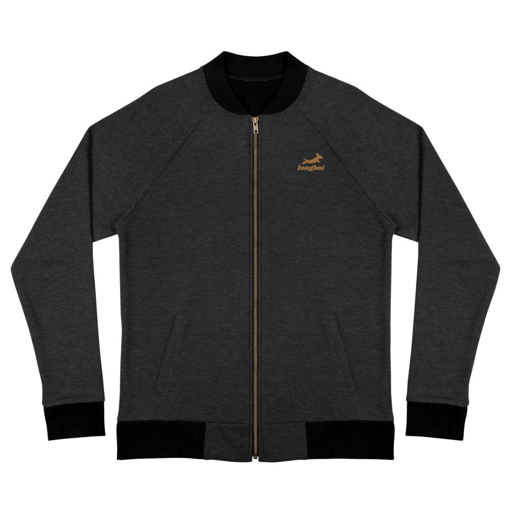 Men's Embroidered Bomber Jacket