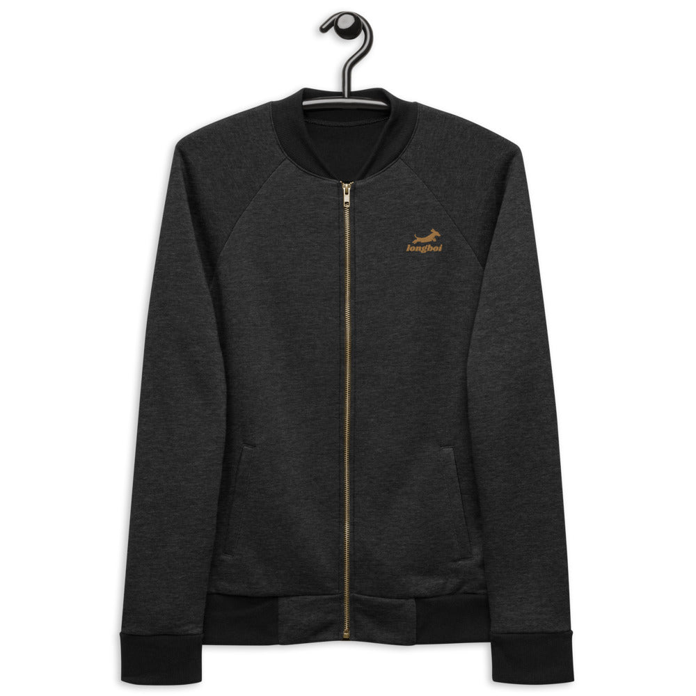 Men's Embroidered Bomber Jacket