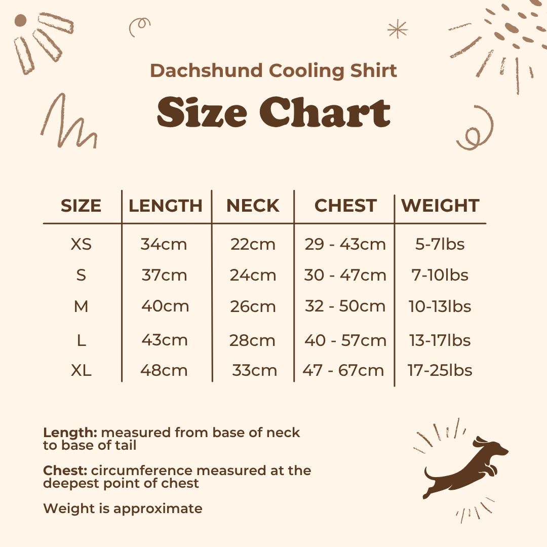 Dachshund Cooling Vest