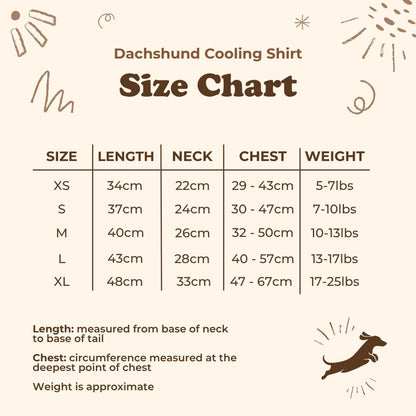 Dachshund Cooling Vest