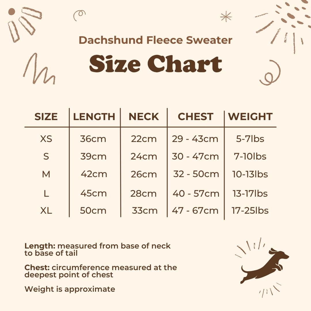 Dachshund Fleece Sweater