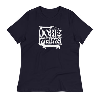 Groovy Doxie mama Relaxed T-Shirt