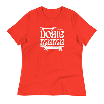Groovy Doxie mama Relaxed T-Shirt