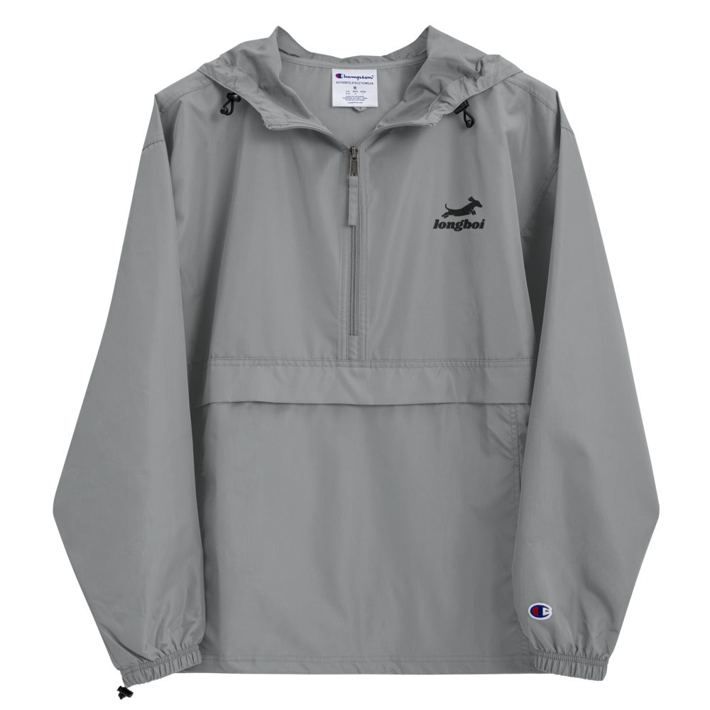 Champion windbreaker womens grey on sale