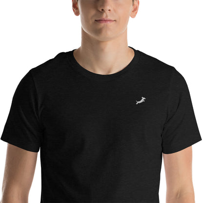 Men's Embroidered Dachshund T-shirt